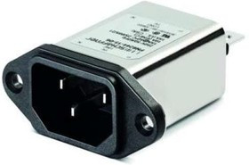 FN9244-6-06, AC Power Entry Modules 6A PERFORMANCE IEC INLET FILTER