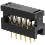 3040-10-00, Conn IDC Connector HDR 10 POS 2.54mm Solder ST Top Entry Thru-Hole