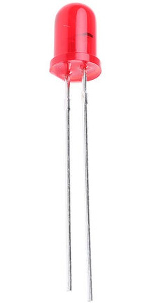 L-56BID, LED; 5mm; red; blinking; 20?80mcd; 60°; 3.5?14V; Lens: red,diffused