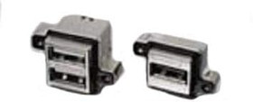 MUSBA111M1, USB Connectors Rugged USB A R/A
