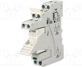PI84-12DC-M41G, Реле: интерфейсное, DPDT, Uобмотки: 12ВDC, 8А, 8A/230ВAC, 8A/24ВDC