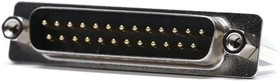 K88X-BD-25P-BRJ, D-Sub Standard Connectors 25P VERT PCB MALE