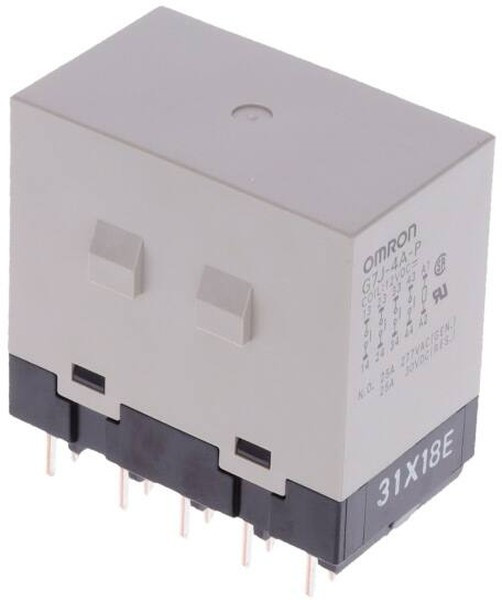 G7J-4A-P-DC12, General Purpose Relays RELAY PWR 4PST 25A 12VDC PCB