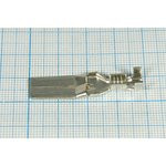 Клемма вилка, 9,5x0,8, 2,5-6мм2, латунь луженая