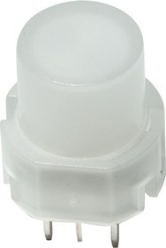 D6RLBUF1 LFS, Pushbutton Switches Top actuated Keyswitch illuminated, SPST, THT, 1.30N, 12*11.4*12.8,