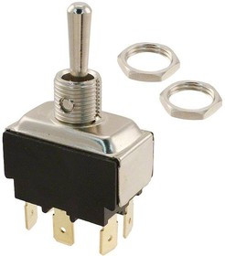 ST246D00, Toggle Switches 20A 2HP DP On-Off-On ST246D00, Toggle Switches 20A 2HP DP On-Off-On