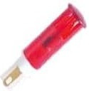 QS63XXB02, LED Panel Mount Indicators LED INDICATOR QS6 SNAP IN