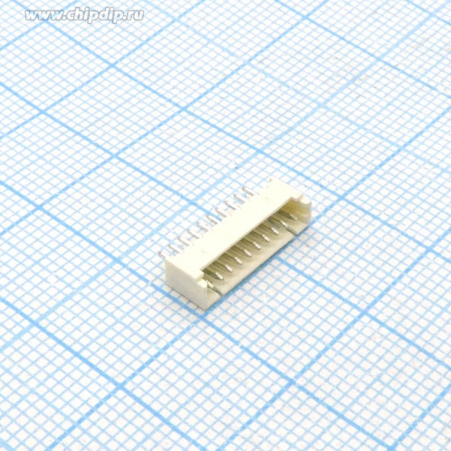 DS1020-03-10MVVT1A, (FH10M не SMT), Разъем FH10M, вилка на плату для монтажа в отверстия 10pin, шаг 1.25мм DS1020-03-10MVVT1A, (FH10M не SMT), Разъем FH10M, вилка на плату для монтажа в отверстия 10pin, шаг 1.25мм