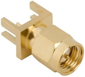 132366-10, RF Connectors / Coaxial Connectors SMA END LAUNCH PLG RCP .062 PC