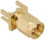 132366-10, RF Connectors / Coaxial Connectors SMA END LAUNCH PLG RCP .062 PC
