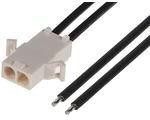 216293-1022, Rectangular Cable Assemblies STANDARD .093 2 CKT P TO S 300MM