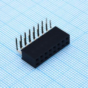 KLS1-208-2-16-R, (PBD-16R), Гнездо на плату 2.54мм