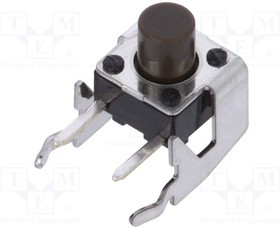 SKHHLVA010, Тактильная кнопка, SKHH Series, Side Actuated, Сквозное Отверстие, Round Button, 160 гс