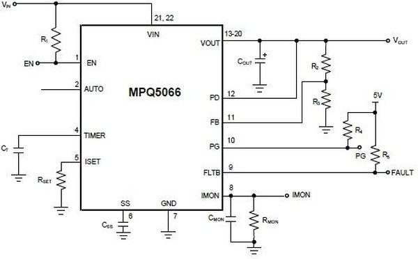 MPQ5066GQV-AEC1-P, HOT-SWAP CTRL, AEC-Q100, -40 TO 125DEG C MPQ5066GQV-AEC1-P, HOT-SWAP CTRL, AEC-Q100, -40 TO 125DEG C