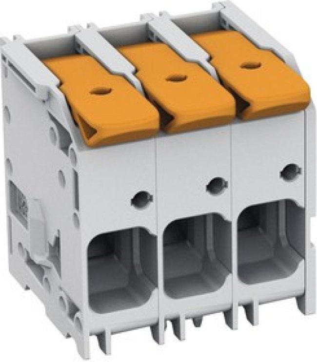 2616-1105/020-000, Клеммная колодка типа провод к плате, 10 мм, 5 вывод(-ов), 18 AWG, 4 AWG, 16 мм², Вставной Замок 2616-1105/020-000, Клеммная колодка типа провод к плате, 10 мм, 5 вывод(-ов), 18 AWG, 4 AWG, 16 мм², Вставной Замок