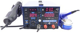 Паяльная станция ELEMENT 853D со встроенным блоком питания 15V 2A