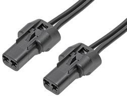 215310-1022, Rectangular Cable Assemblies MizuP25 R-R 2ckt 300mm Sn