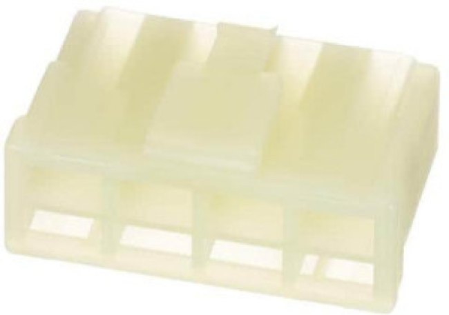 1-368403-1, Conn Housing PL 8 POS Crimp ST Cable Mount Natural