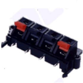 PT-423, Клеммник нажимной 4 контакта для аудиоколонок