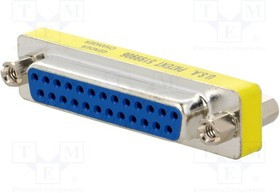 DMGC-2525-FF, Переходник: адаптер; с обеих сторон,D-Sub 25pin "мама"