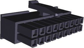 1-794617-8, Micro MATE-N-LOK Female Connector Housing, 3mm Pitch, 18 Way, 2 Row