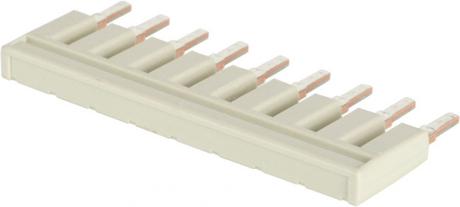 2002-409, 9-конт. перемычка изолированная, св.-серая