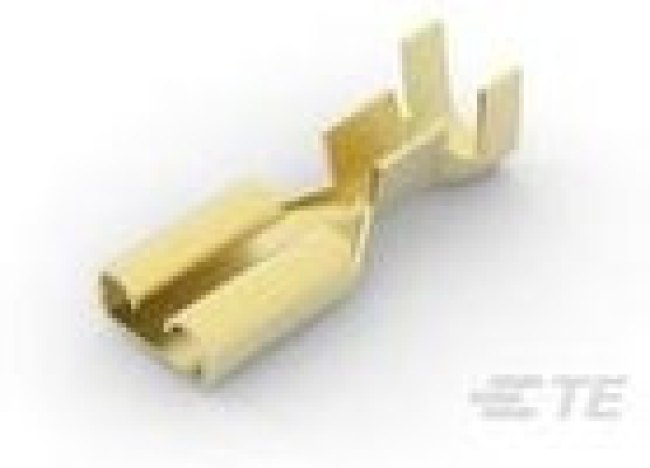 61919-1, Quick Disconnect Terminal 16-20AWG Brass RCP 14.85mm T/R