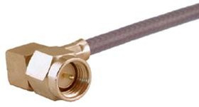 16"SMA-50-3-106/111"NH, Разъем РЧ / Коаксиальный, SMA Коаксиальный, Прямоугольный Штекер, Пайка, 50 Ом