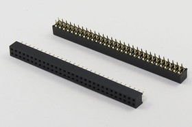 Разъем PBD2-2x30 розетка, шаг P2.0, контакты 60P, монтаж на плату