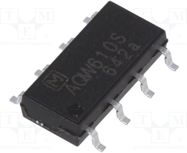 AQW610S, Solid State Relays - PCB Mount 120MA 350V 1FORMA / 1FORMB