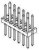 87758-2816, Headers &amp; Wire Housings 2MM 28 CKT. HDR. Dual-Row Vertical