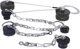 MS27501B9C, Circular MIL Spec Tools, Hardware &amp; Accessories SZ 9 Plug Cap w/ Chain for 38999 I
