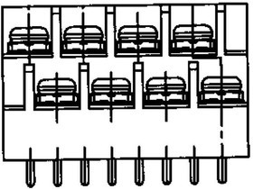 YK66C0803000G, Barrier Terminal Blocks