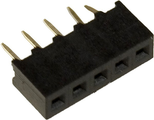 PBS2-5, гнездо на плату шаг 2мм 1x5 прямое (115-A-SS05G) PBS2-5, гнездо на плату шаг 2мм 1x5 прямое (115-A-SS05G)