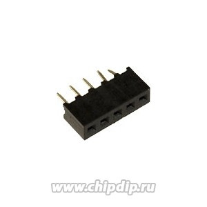 PBS2-5, гнездо на плату шаг 2мм 1x5 прямое (115-A-SS05G) PBS2-5, гнездо на плату шаг 2мм 1x5 прямое (115-A-SS05G)
