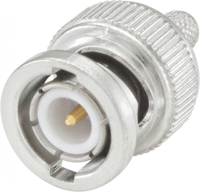 51S107-108N5, RF Connectors / Coaxial Connectors BNC Straight Plug Straight Plug