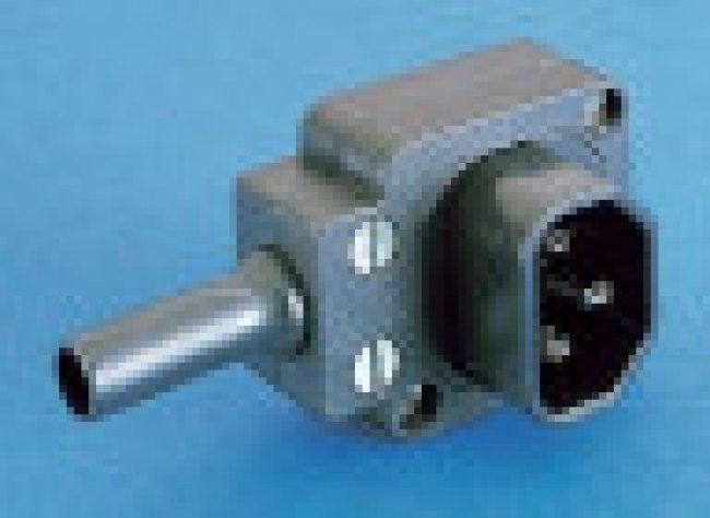 PX0685, C14 Right Angle Cable Mount IEC Connector Male, 10A, 250 V