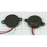 Излучатель звука пьезокерамический без генератора (1~40)В, Резонансная 4кГц зп 24x 4m35\1~40\\ 4,0\2