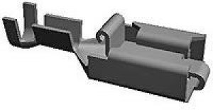 160831-3 (CUT STRIP), Terminals POSITIVE LOCK RECPT Cut Strip of 100 160831-3 (CUT STRIP), Terminals POSITIVE LOCK RECPT Cut Strip of 100