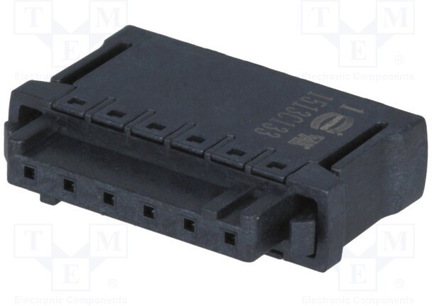 14310613101000, Pluggable Terminal Blocks 6P 160V 6A 2.54 mm pitch spring, plug