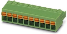 1732755, Pluggable Terminal Blocks 3 Pos 5mm pitch Plug 24-16AWG Spring