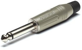 ACPM-GN-AU, Phone Connectors 1/4" PHONE PLUG MONO SATIN GOLD CON ACPM-GN-AU, Phone Connectors 1/4" PHONE PLUG MONO SATIN GOLD CON