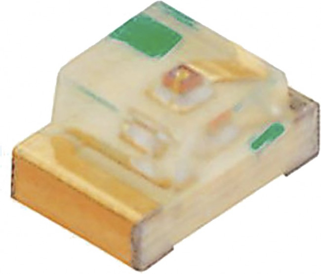 KP-2012SURC, Светодиод smd 2х1,25мм/красный/628нм/ 70-150мкд/прозрачный/120°