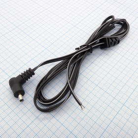 штекер 3.5*1.4 угловой с шнуром 1.8М, штекер питания с кабелем