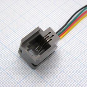 TJ4P4C розетка с проводом (205)105 616MI