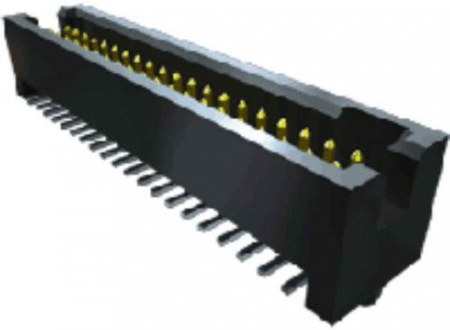 TFM-105-02-L-D-K-TR, Headers &amp; Wire Housings High-Reliability Tiger Eye Terminal Strips, .050" Pitch