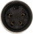 KV 40, KV 4 Pole M16 Din Socket, DIN EN 60529, 5A, 250 V ac IP40, Female, Cable Mount