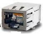 JV011I21T, Conn RJ-45 F 8 POS 2.03mm Solder RA SMD 6 Terminal 1 Port T/R