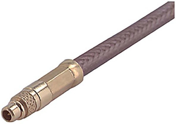 11_MMCX-50-2-3/111_OH, RF Connectors / Coaxial Connectors MMCX straight cable plug(m)