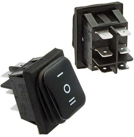 SB090 IP65 on-off-(on) 22x30mm, Клавишный переключатель SB090, IP65, ON-OFF-(ON), 22x30 мм